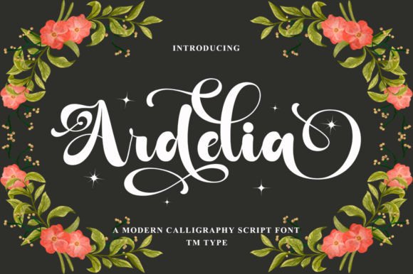 Ardelia Font: Elevating Campaign Visuals with Romantic Script