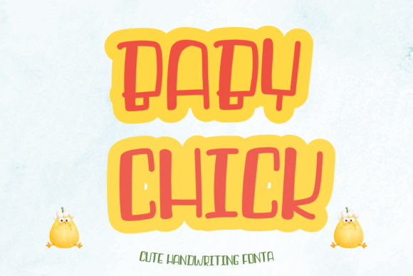 Baby Chick Font: Adding Warmth to Campaign Visuals