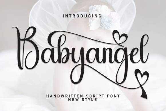 Babyangel: A Sweet Script Font for Handmade Product Designers