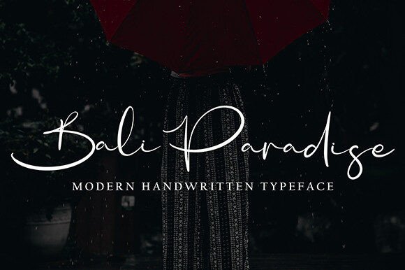 Bali Paradise Font: Elevating Editorial Design