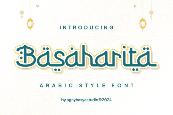 Basaharita Font: Elevating Campaign Visuals with Arabic Elegance