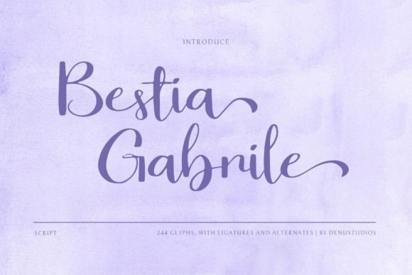 Bestia Gabrile Font: Elevate Digital Campaigns