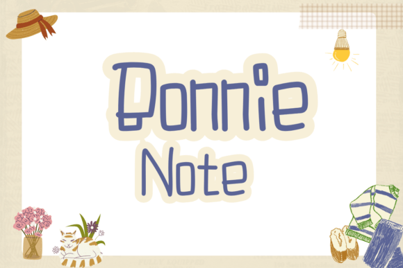 Bonnie Note Font: Elevating Campaign Visuals