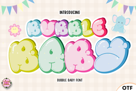 Bubble Baby Font: A Playful Typeface for Cute Branding