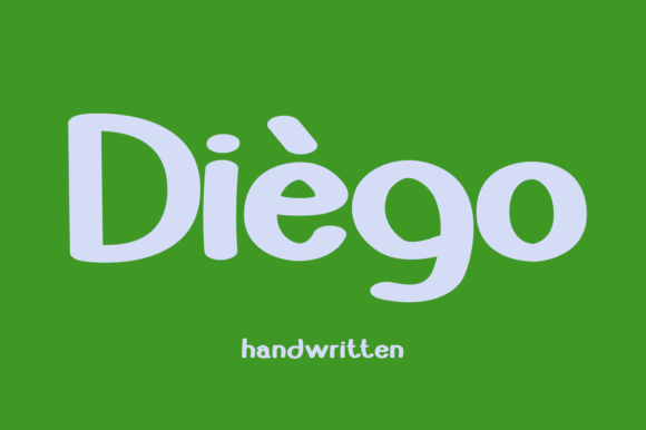Diego Font: Handwritten Style for Digital Campaigns