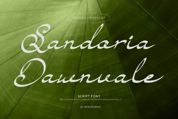 Elevate Your Craft with Sandoria Dawnvale Script Font