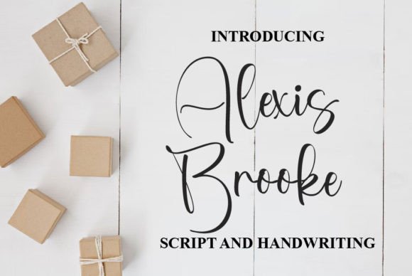 Engage Your Audience with the Alexis Brooke Handwritten Font