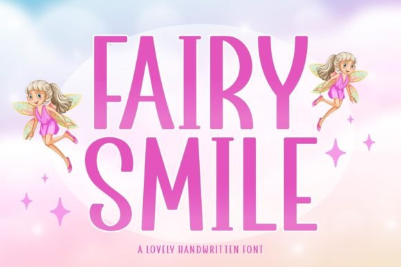 Fairy Smile: A Sweet Handwritten Font for Crafters and Makers