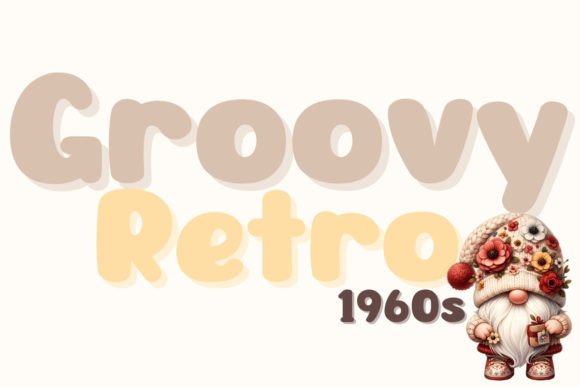 Groovy Retro 1960s Font: An Editorial Design Review