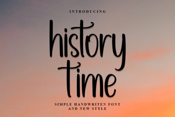 History Time Font: A Designer’s Branding Test