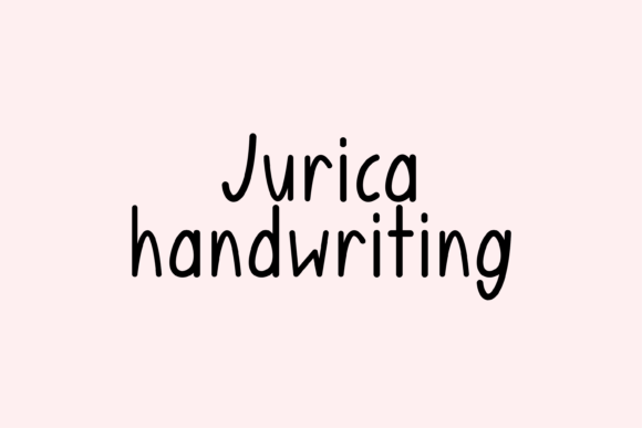 Jurica Font: A Handwritten Typeface for Digital Campaigns