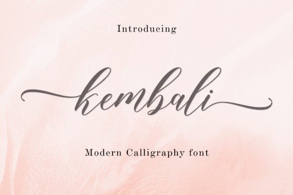 Kembali Font: Elevating Campaign Visuals with Elegant Script