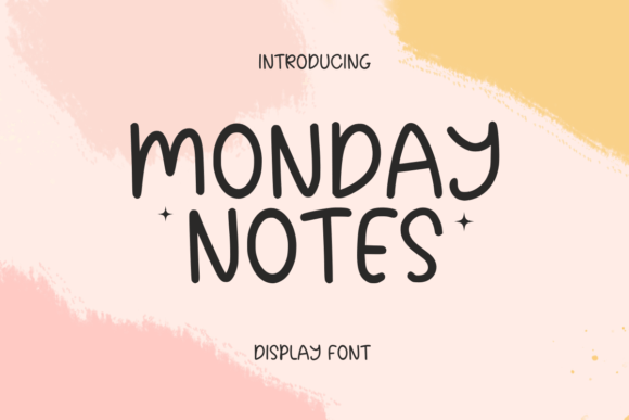 Monday Notes Font: A Playful Typeface for Branding