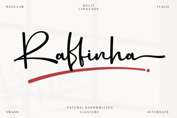 Raffinha Font: Adding Raw Artistry to Brand Identity