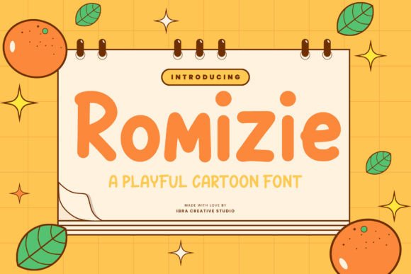 Romizie Font: Playful Charm for Handmade Products