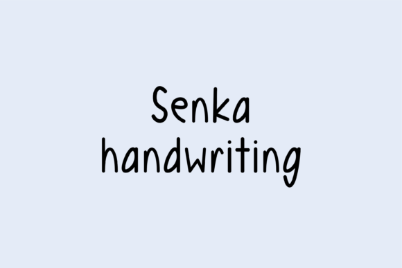 Senka Font: Adding Whimsy to Digital Brand Design