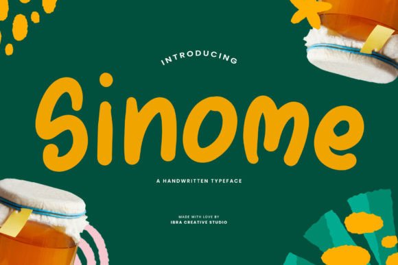 Sinome Font: A Handwritten Typeface for Web Design