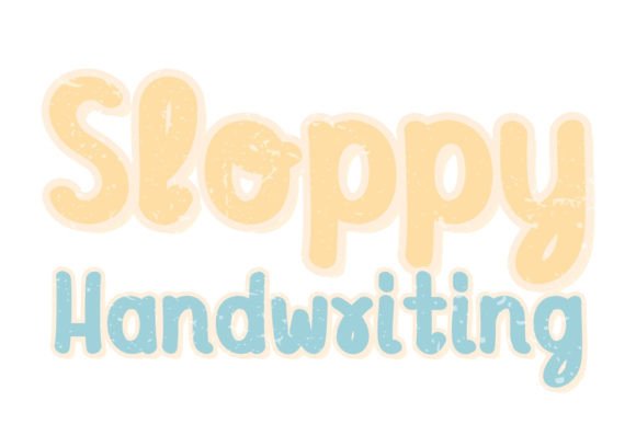 Sloppy Handwriting Font: Adding Authenticity to Editorial Design