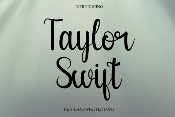 Taylor Swift Font Review: Elegant Script for Branding