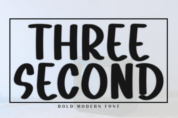 Three Second Font: Adding Festive Charm to Your Brand