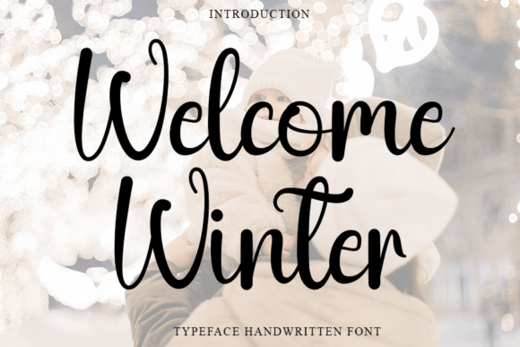 Welcomewinter Font: Elegant Script for Makers