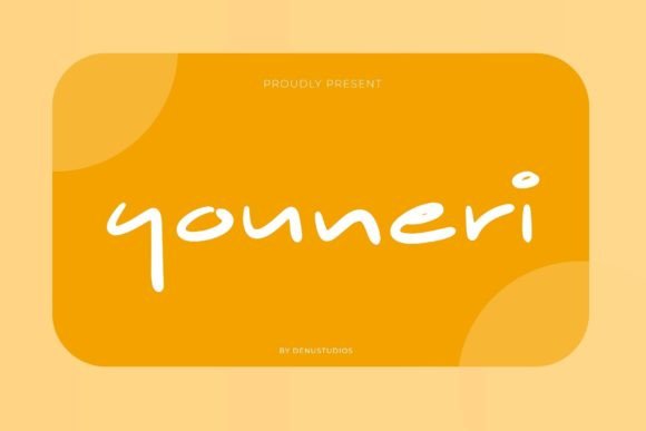 Youneri: A Handwritten Font That Brings Personality to Web Design